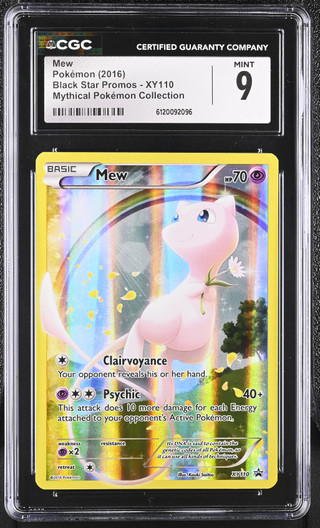 MEW Black Star Promos Holo CGC 9