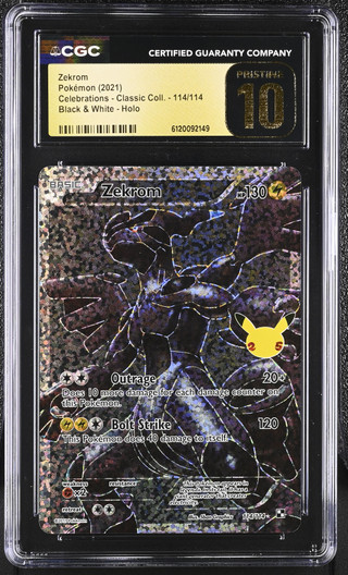 ZEKROM Celebrations: Classic Collecti CGC 10