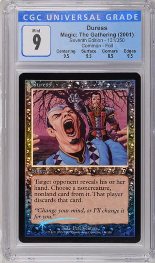 DURESS 7th Edition Foil CGC 9