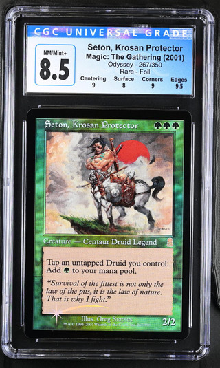 SETON, KROSAN PROTECTOR Odyssey Foil CGC 8.5