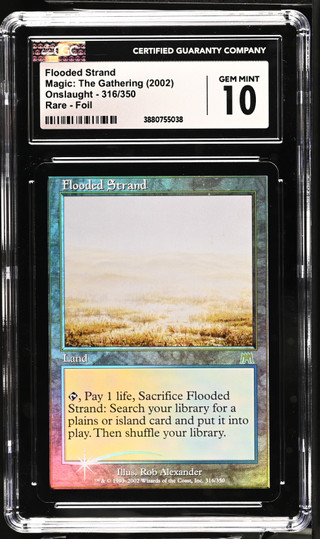 FLOODED STRAND Onslaught Foil CGC 10