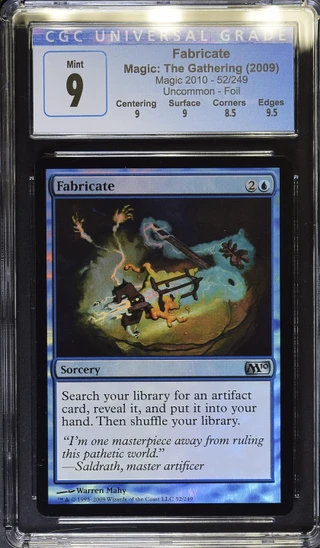 FABRICATE 2010 Core Set Foil CGC 9