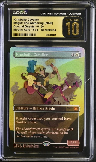 KINSBAILE CAVALIER Special Guests Foil CGC 10