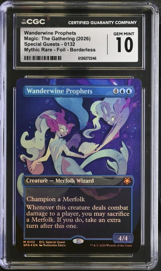 WANDERWINE PROPHETS Special Guests Foil CGC 10