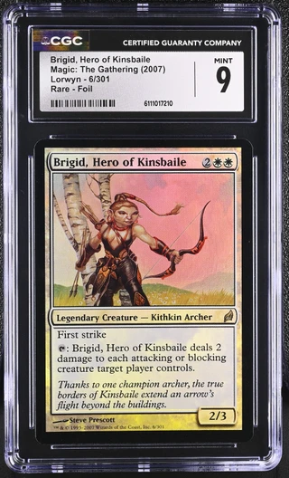 BRIGID, HERO OF KINSBAILE Lorwyn Foil CGC 9