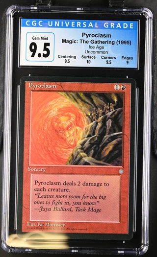 PYROCLASM Ice Age CGC 9.5