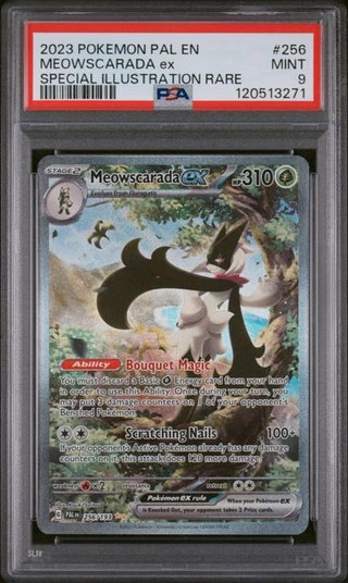 MEOWSCARADA EX Paldea Evolved Special Illustration Rare #256 PSA 9