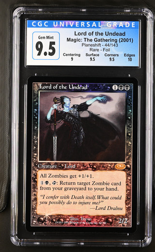 LORD OF THE UNDEAD Planeshift Foil CGC 10