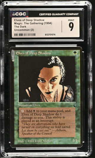 ELVES OF DEEP SHADOW The Dark CGC 9
