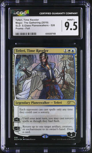 TEFERI, TIME RAVELER SLD: Bonus Card Foil CGC 9.5