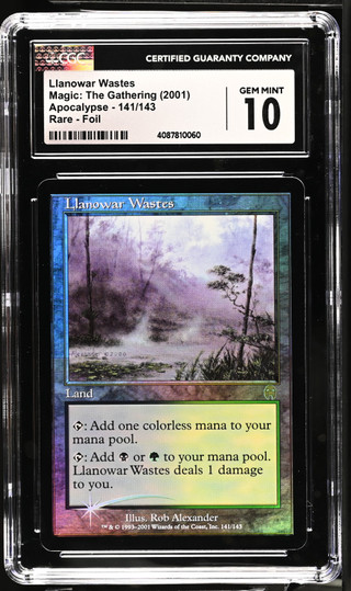 LLANOWAR WASTES Apocalypse Foil CGC 10