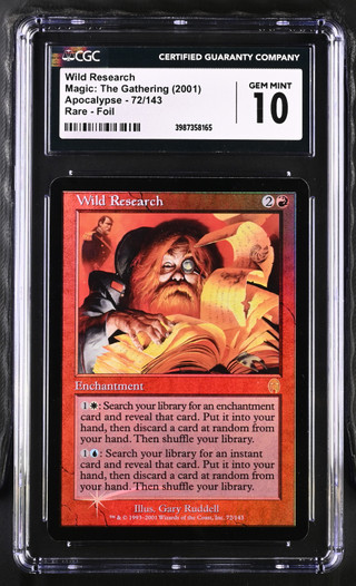 WILD RESEARCH Apocalypse Foil CGC 10