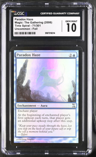 PARADOX HAZE Time Spiral Foil CGC 10