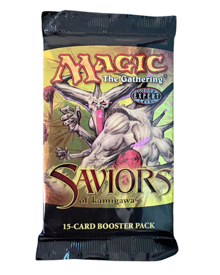 MTG: Saviors of Kamigawa Booster Pack (stickered)