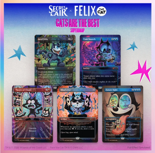 Secret Lair x Felix the Cat: Magic Bag of Tricks Foil Edition