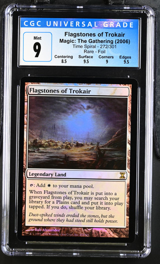 FLAGSTONES OF TROKAIR Time Spiral Foil CGC 9