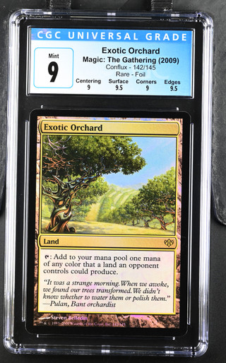 EXOTIC ORCHARD Conflux Foil CGC 9 Q++