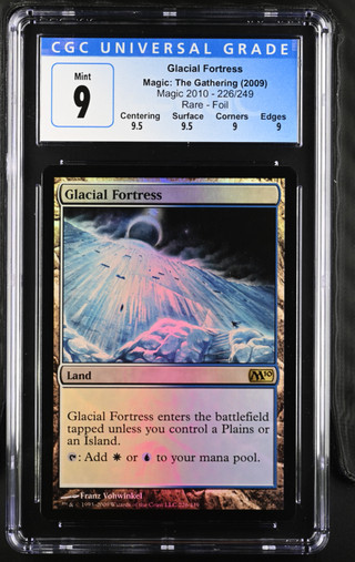 GLACIAL FORTRESS 2010 Core Set Foil CGC 9 Q++