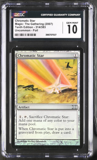 CHROMATIC STAR 10th Edition Foil CGC 10