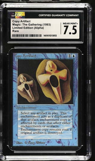 COPY ARTIFACT Alpha CGC 7.5