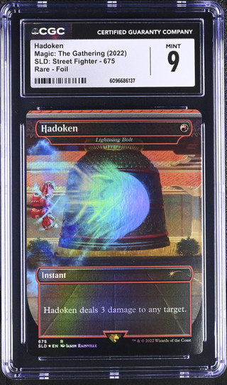 LIGHTNING BOLT SLD: Bonus Card Foil CGC 9