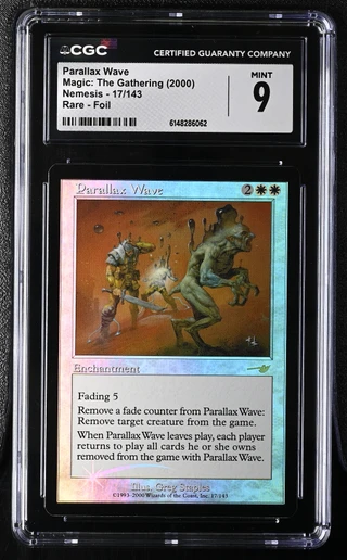PARALLAX WAVE Nemesis Foil CGC 9