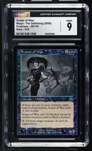 AVATAR OF WOE Prophecy Foil CGC 9
