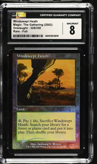 WINDSWEPT HEATH Onslaught Foil CGC 8