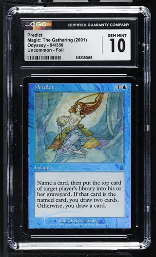 PREDICT Odyssey Foil CGC 10