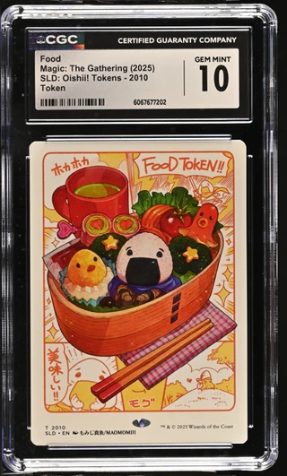 FOOD TOKEN SLD: Oishii! Tokens CGC 10