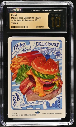 FOOD TOKEN SLD: Oishii! Tokens CGC 10