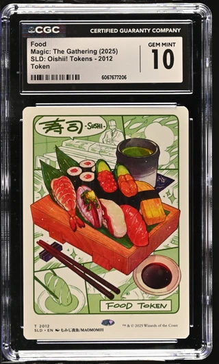FOOD TOKEN SLD: Oishii! Tokens CGC 10