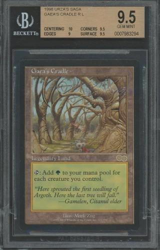 GAEA'S CRADLE Urza's Saga BGS 9.5