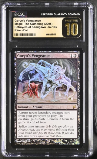 GORYO'S VENGEANCE Betrayers of Kamigawa Foil CGC 10