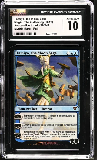 TAMIYO, THE MOON SAGE Avacyn Restored Foil CGC 10