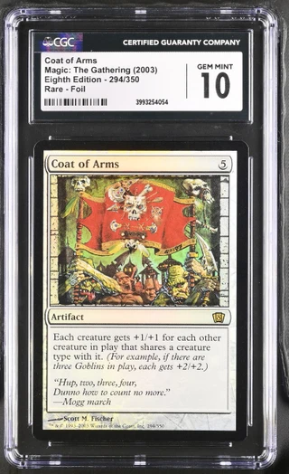 COAT OF ARMS 8th Edition Foil CGC 10