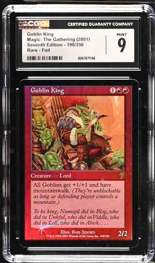 GOBLIN KING 7th Edition Foil CGC 9