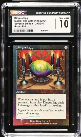 DINGUS EGG 7th Edition Foil CGC 10