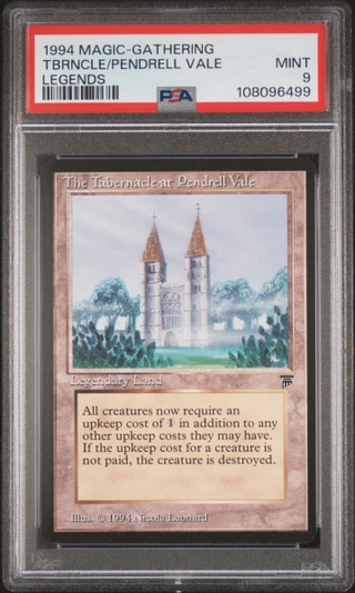 THE TABERNACLE AT PENDRELL VALE Legends PSA 9