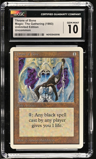 THRONE OF BONE Unlimited CGC 10