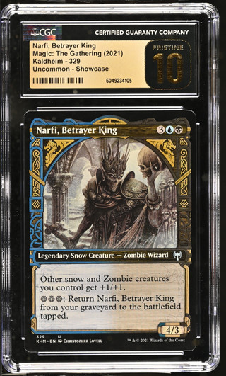 NARFI, BETRAYER KING Kaldheim Showcase CGC 10