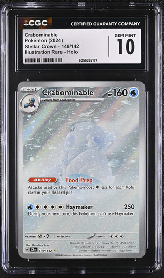 CRABOMINABLE Stellar Crown Illustration Rare CGC 10
