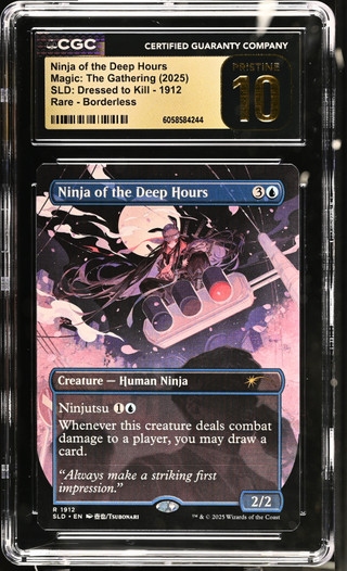 NINJA OF THE DEEP HOURS SLD: Dressed to Kill CGC 10