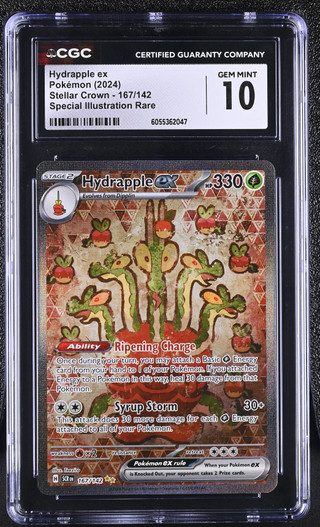HYDRAPPLE EX Stellar Crown Special Illustration Rare CGC 10