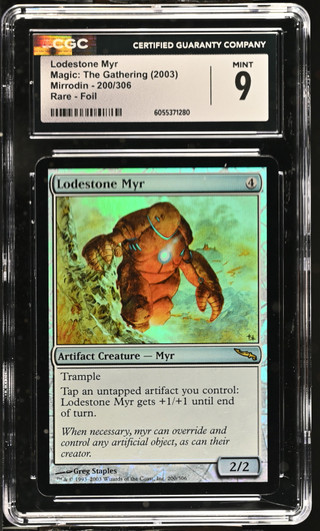 LODESTONE MYR Mirrodin Foil CGC 9