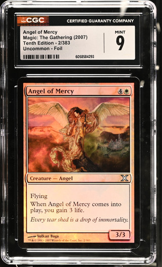 ANGEL OF MERCY 10th Edition Foil CGC 9