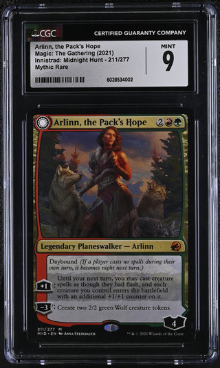 ARLINN, THE PACK'S HOPE Innistrad: Midnight Hunt CGC 9
