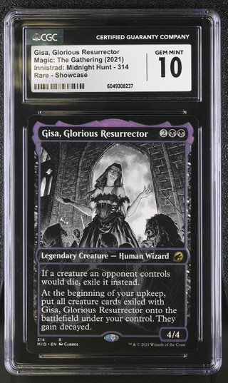 GISA, GLORIOUS RESURRECTOR Innistrad: Midnight Hunt (Eternal Night) CGC 10
