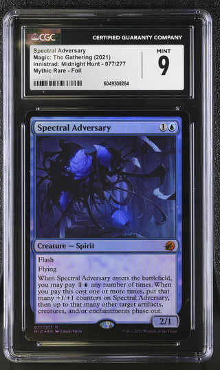 SPECTRAL ADVERSARY Innistrad: Midnight Hunt Foil CGC 9