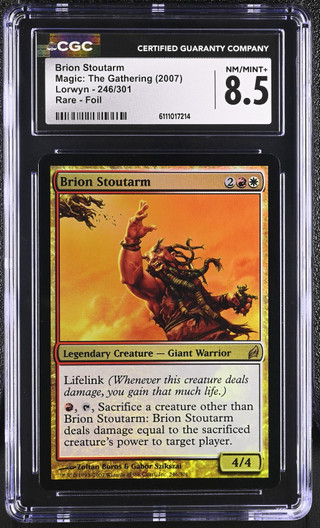 BRION STOUTARM Lorwyn Foil CGC 8.5